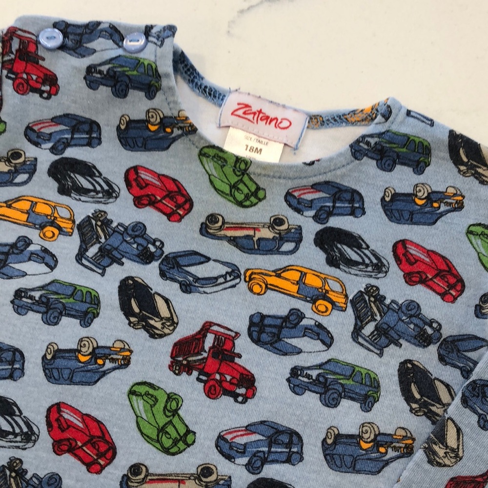 Zatano Car Long Sleeve Shirt